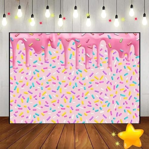 Süße Süßigkeiten Bunt Strudel Lutscher Bohnen Hintergrund Foto Dekoration Baby Dusche Party Kust Geburtstag Hintergrund Banner Studio 240X180cm