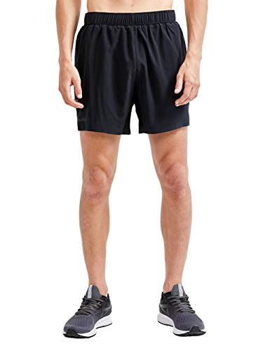 Craft Herren ADV Essence 5" STR Shorts Laufhose, Black, M