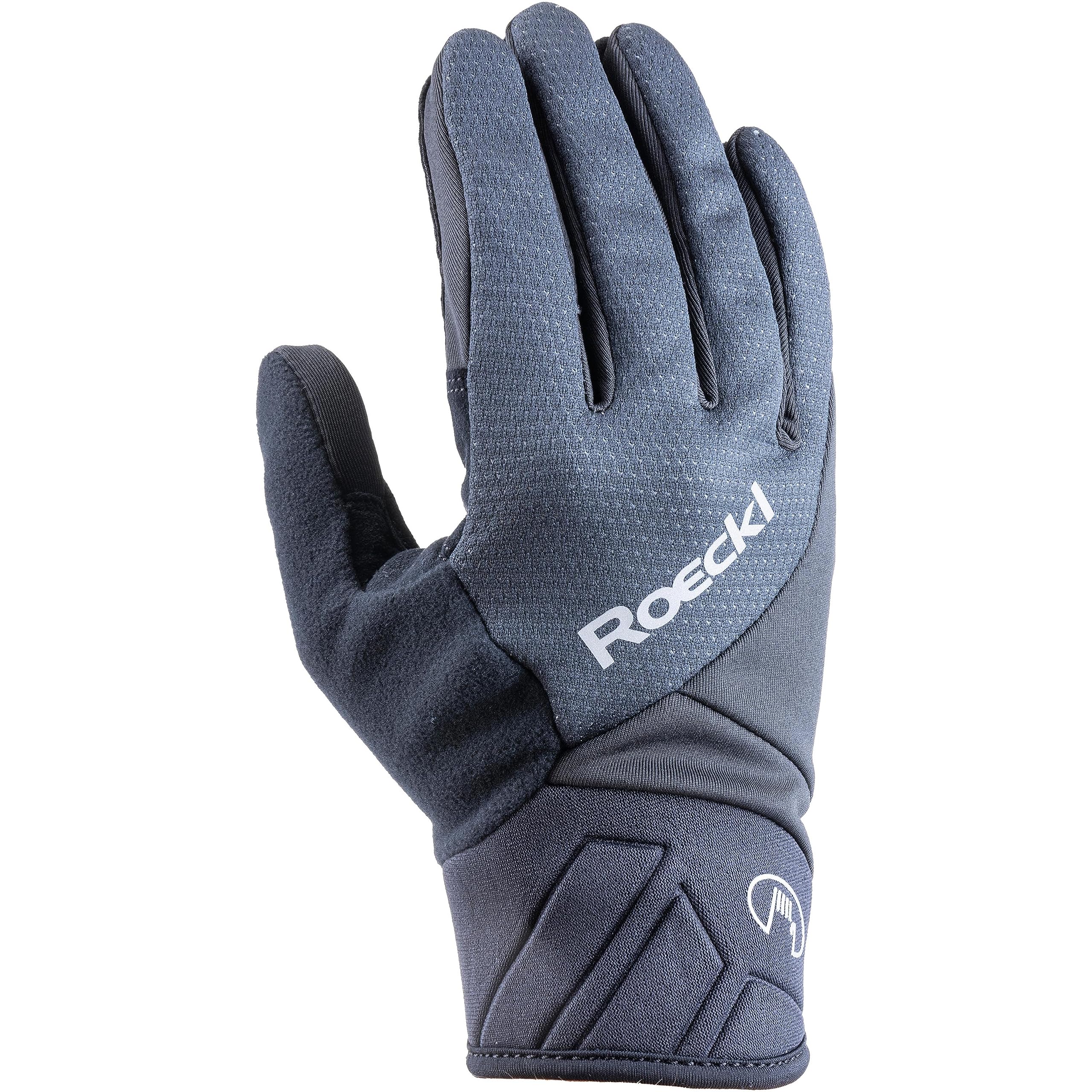 Roeckl Runaz Winter Fahrrad Handschuhe lang schwarz 2023: Größe: 8