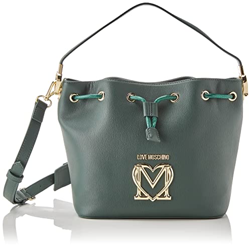 Love Moschino Damen Borsa Pu Bottiglia Umhngetasche, grün