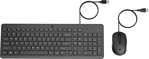 HP 150 kabelgebundene Tastatur und Maus Combo USB Englisch-Arabisch (240J7AA)