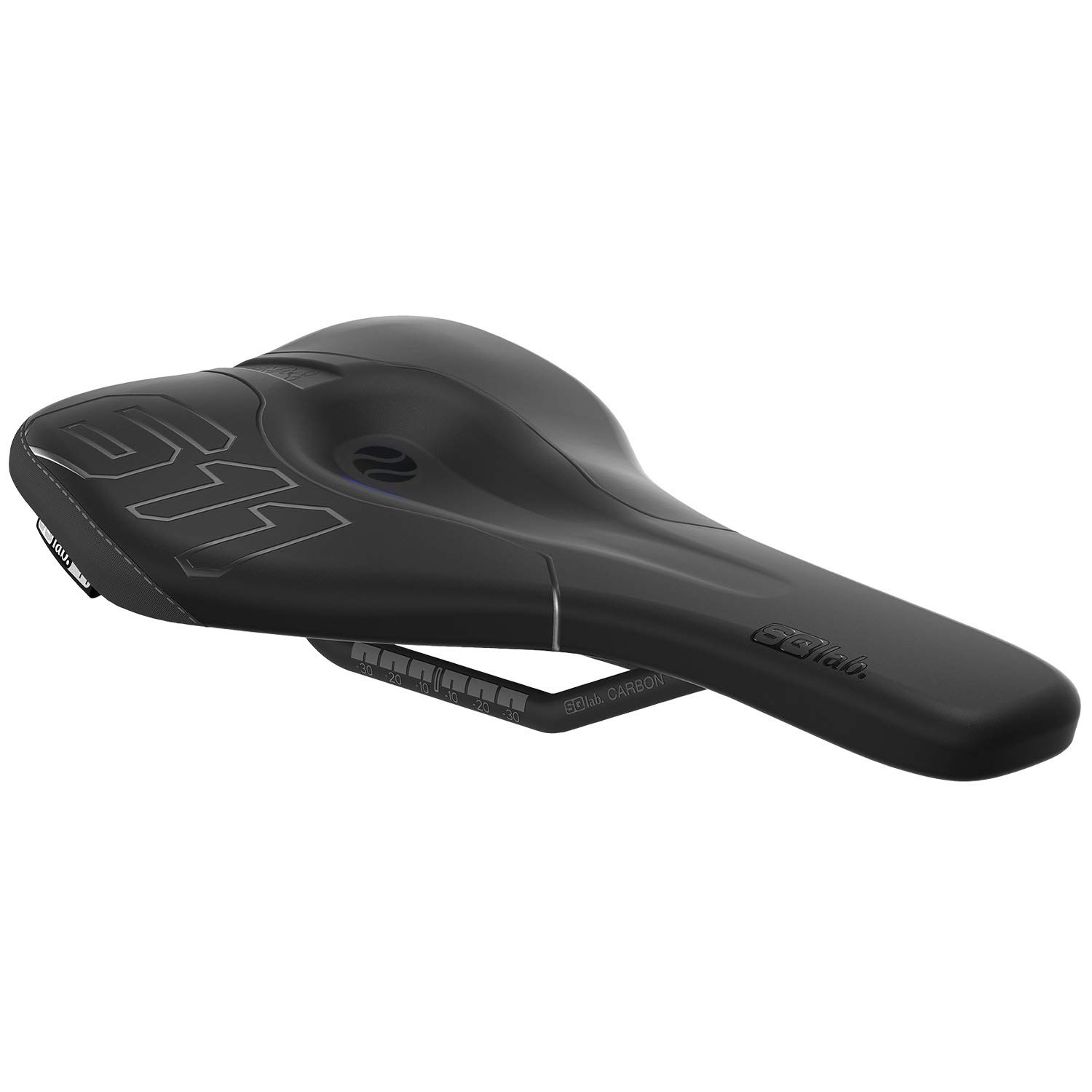 SQlab Unisex Sqlab 611 Ergowave Carbon Fahrrad Sattel, Schwarz, 13 cm EU