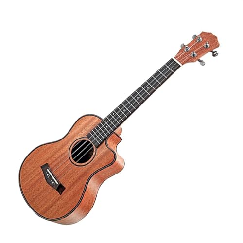 26-Zoll-Tenor-Mahagoni-Ukulele Mit Fehlendem Winkel, Mini-4-Saiter-Ukulele-Gitarre Ukulele Einsteiger Kit