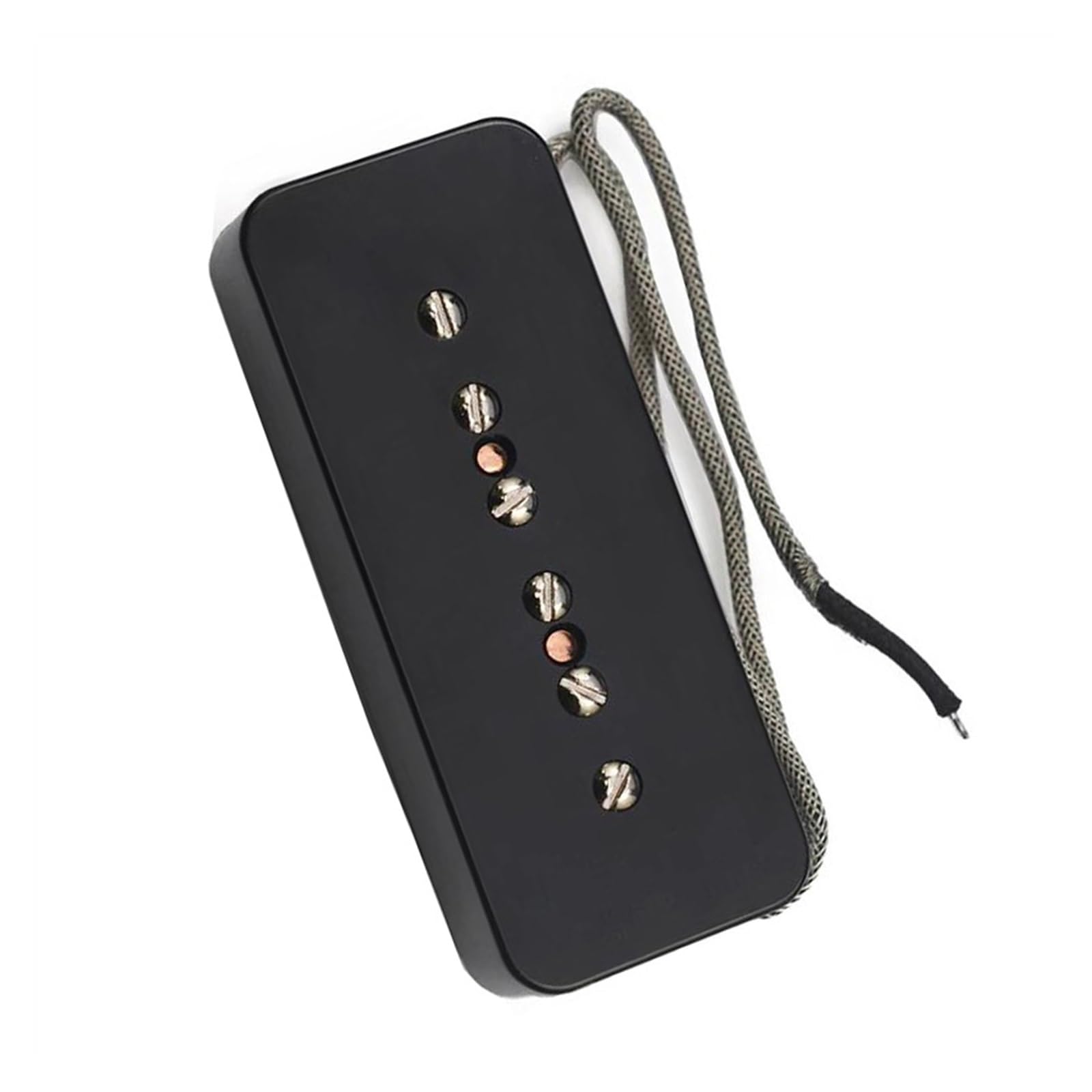 Schwarze E-Gitarre Humbucker Bridge Pickup Ersatzteile mit verstellbaren Schrauben Single-Coil-Tonabnehmer