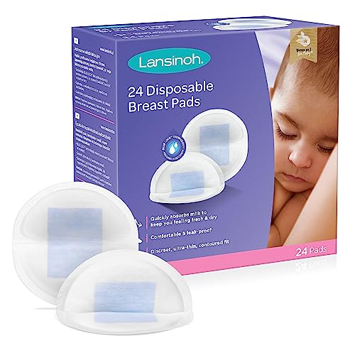 12 x Lansinoh Ultra Thin, Stay Dry 24 Nursing Pads