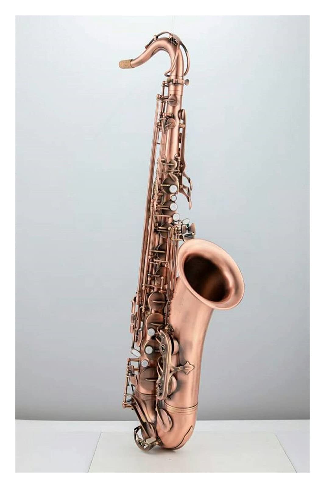 Tenor Saxophon Rosa Antik Kupfer Musikinstrument Professionelles Spiel Tenor Sax