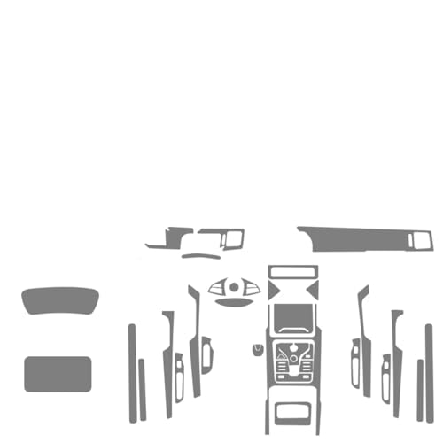 TPU-Folie für BYD für DMI EV für Song Plus Pro für Qin Plus für Han EV Auto-Innenaufkleber, Mittelkonsole, Getriebe, Navigation, Touchscreen, Armaturenbrett (für Tang DMI 12,8 Zoll)