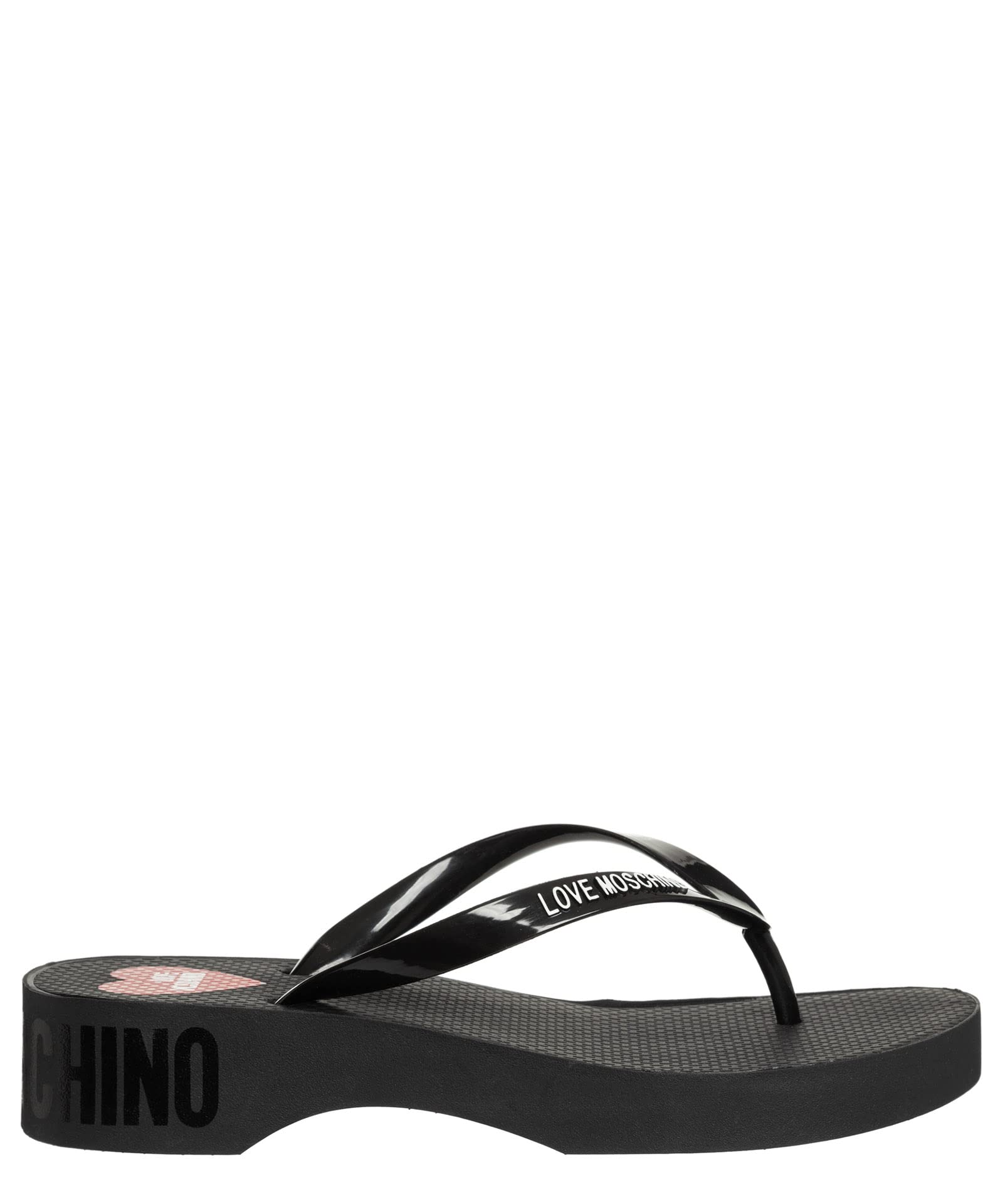 Love Moschino damen Zehentrenner black 39 EU