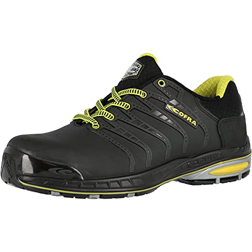 Cofra Sicherheitsschuhe Fotofinish New Jogging S3 Halbschuhe Größe 45, schwarz, 19030-000