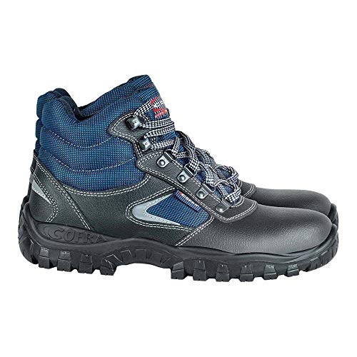 Cofra TA100-000 SOHO S3 SRC Sicherheitsstiefel, Schwarz/Blau, Größe 42