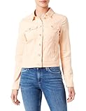 QS Damen 2143300 Jeansjacke, orange, L