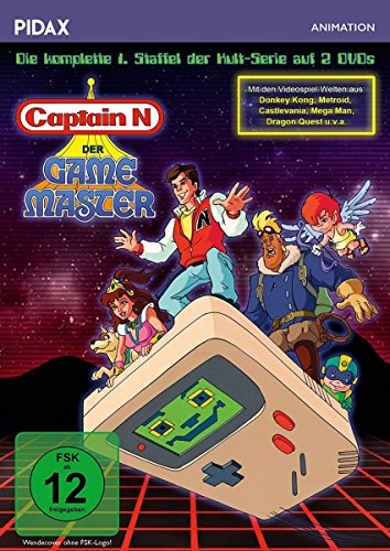 Captain N: Der Game Master, Staffel 1 / Die komplette 1. Staffel der Kultserie (Pidax Animation) [2 DVDs]