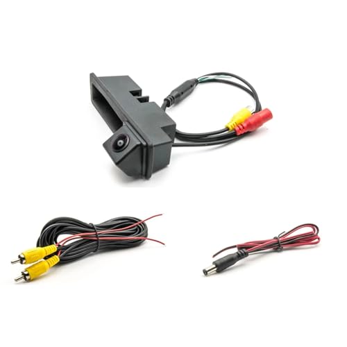 Rückfahrkameras Für Q7 Für 4L 2005-2012 2013 2014 2015 CCD HD AHD Rückansicht Kamera Auto Backup Kofferraum Griff Reverse Parkplatz Monitor Nacht Vison Rückfahrkamera Auto(C135-ahd-720p)