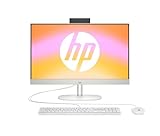 HP All-in-One Desktop-PC,23,8" FHD Display, AMD Ryzen 5 7520U, 8 GB DDR5 RAM, 512 GB SSD, AMD Radeon-Grafikeinheit, Windows 11 Home, QWERTZ, Weiß, [Exklusiv bei Amazon]