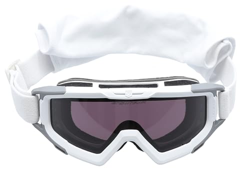 Revision SnowHawk Goggle I-VIS™ Essential Kit (alpine ballistische Schutzbrille) (Weiß)