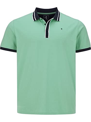 Charles Colby Herren Poloshirt Earl Fings Mint 4XL (XXXXL) - 68/70