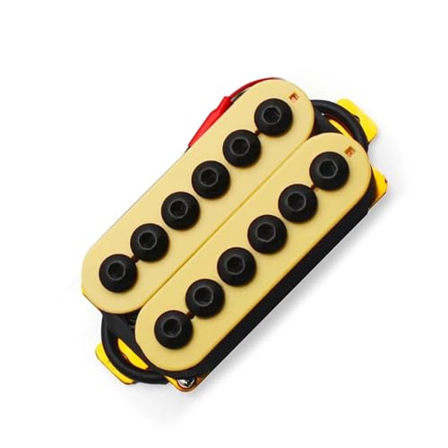 Einstellbare Metall-Humbucker-Hals-Tonabnehmer für E-Gitarre, Gitarren-Teile-Zubehör Single-Coil-Tonabnehmer