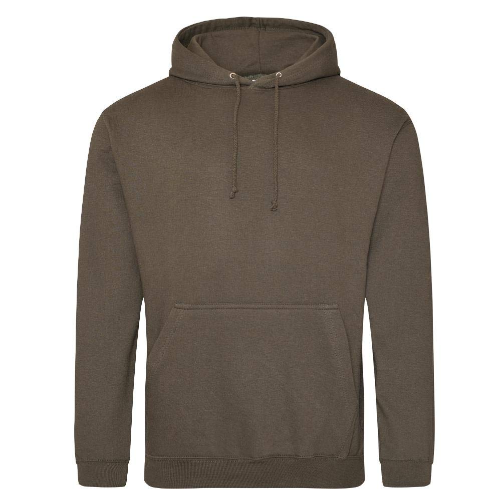 Just Hoods - Unisex College Hoodie/Olive Green, 3XL