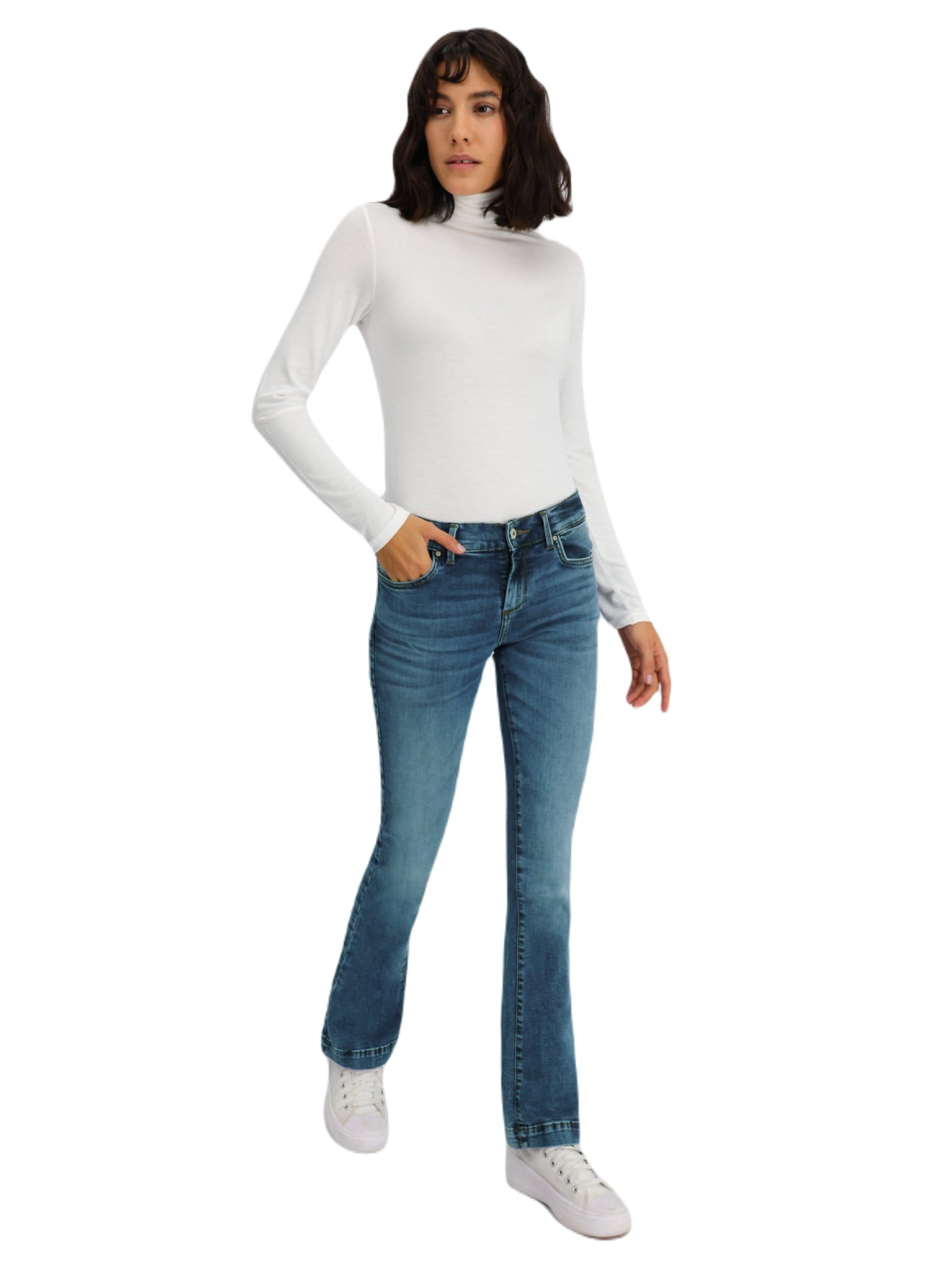 LTB Jeans Damen Fallon Jeans, Kalea Wash 55074, 26W x 32L