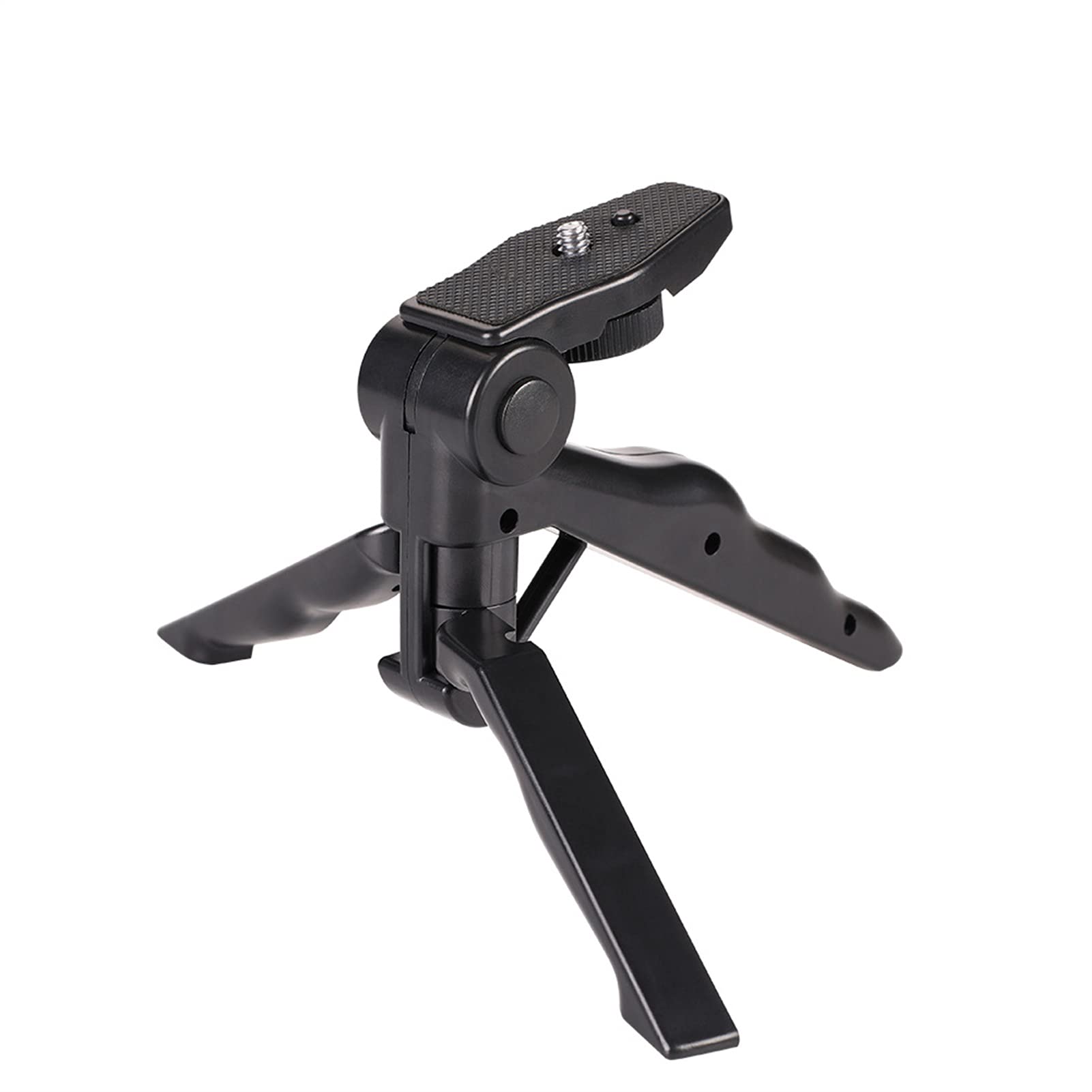 SCRUBY Mini-Stativ, 228,6 cm drehbar, Desktop- und Griff-Stabilisator für Handy-Kamera, 360ONEX, mit Handy-Halterungs-Clip