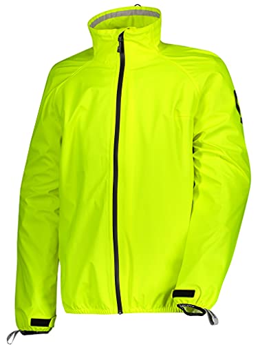 Scott Ergonomic Pro DP Motorrad / Fahrrad Regenjacke gelb 2018: Größe: XL (54/56)