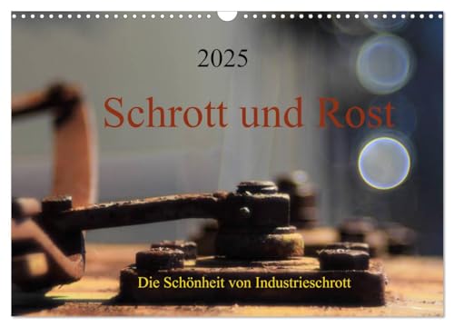 Schrott und Rost (Wandkalender 2025 DIN A3 quer), CALVENDO Monatskalender
