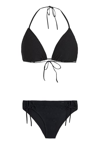 Protest Damen Triangel-Bikini Cheeky PRTRIVER 23 Stretch True Black S/36