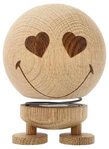 Hoptimist Smiley Love 7,4 x 8,3 x 9,5 cm M Raw Oak