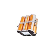 Zubehör Ersatzakku. Kompatibel Mit Tineco Floor ONE S5 PRO 2/S5 Smart/ S5 Steam. Zubehör for Kabellose Bodenreiniger, Lithium-Ionen-Akku, 4000 MAh(Orange)