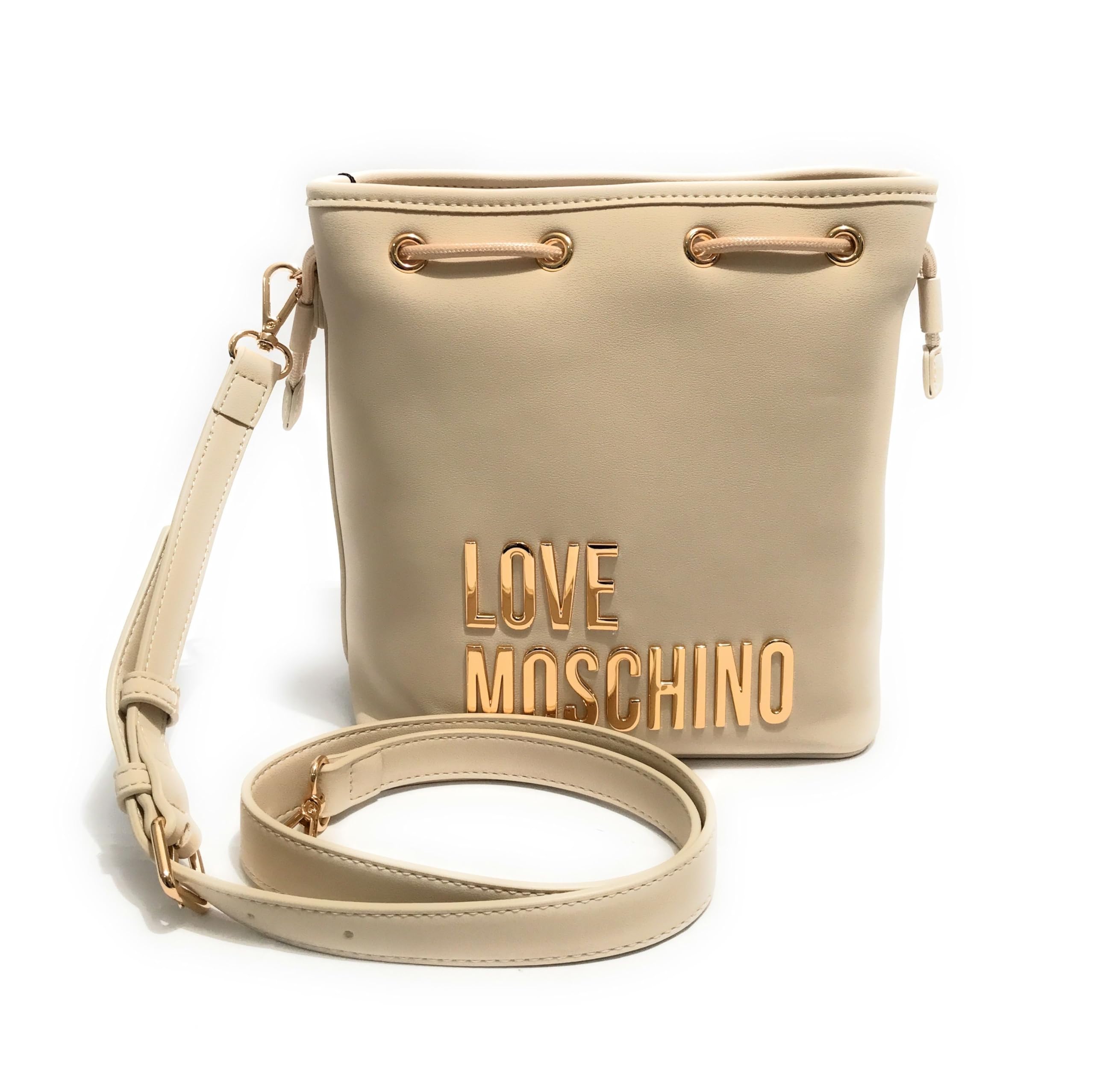 Love Moschino Damen Umhängetasche, Weiß