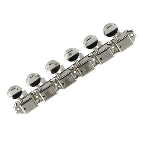 Strings Tuning Pegs Mechaniken Für Gitarre Knöpfe für E-Gitarre, Stimmknöpfe, halbgeschlossene Knöpfe und Stimmgeräte im Retro-Stil, Zubehör