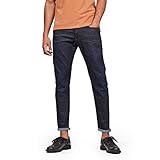 G-Star Herren 3301 Regular Tapered Jeans, Blau (dk aged 51003-7209-89), 30W / 34L