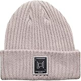 L1 Premium Goods Damen Wordmark Beanie Baskenmütze, Geist, U