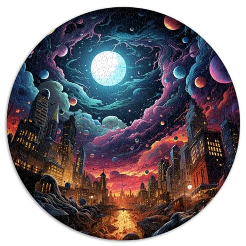 Puzzles als Geschenke „Midnight Wonders“ Puzzles für Erwachsene, 1000 Teile, 67,5 x 67,5 cm, pädagogisches Puzzlespiel für Geburtstag, Weihnachten, Heimkunstdekor