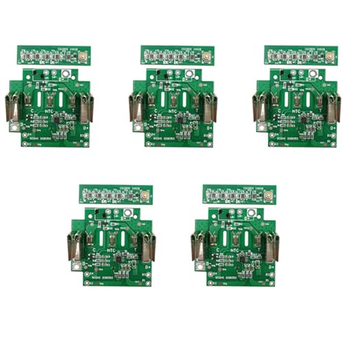 Toranysadecegumy 5X für 18V BAT610 BAT609 BAT618 Lithium Ionen Box Schutz Platine PCB