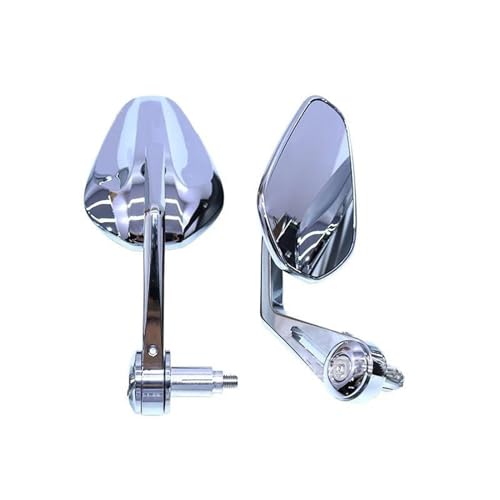 Motorrad Rückseitenspiege Für CB1000R Für CB650 Für CB500F Motorrad CNC Modifizierter Rückspiegel 7/8'' 22mm Bar End Motorrad Seitenspiegel(2)