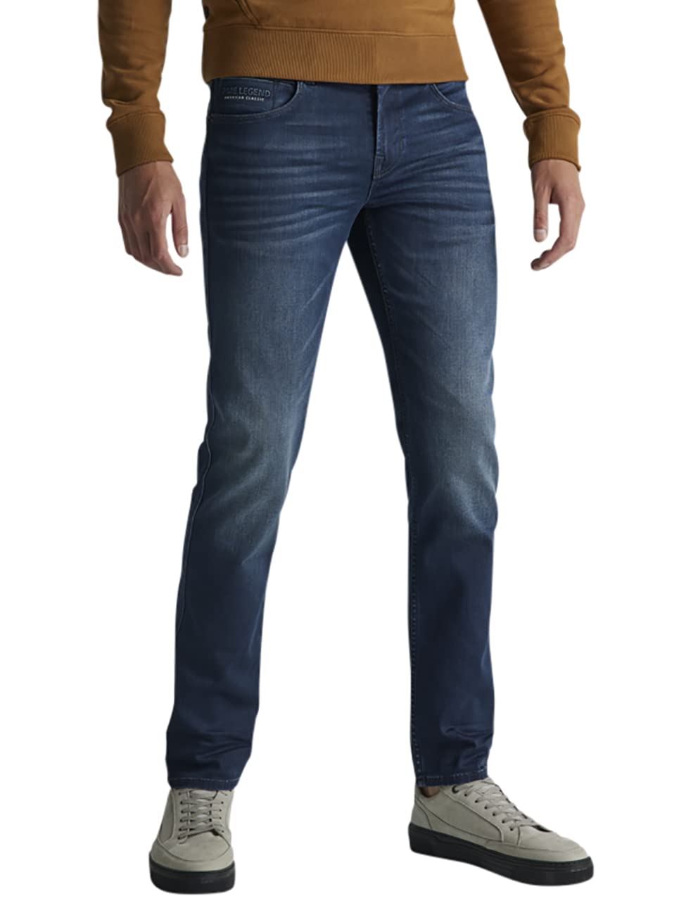 PME Legend Herren Jeans NIGHTFLIGHT - Regular Fit - Blau - Night Blue W28-W40, Größe:29W / 32L, Farbvariante:Night Blue Wash PTR120-NBW