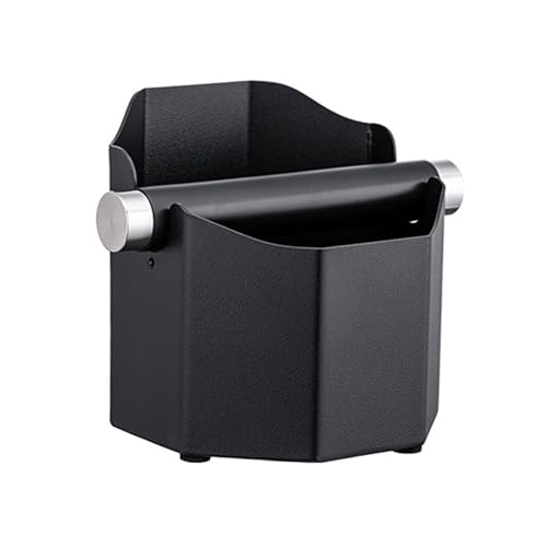 Fashion Kitchen Espresso Waste Box Stainless Steel Texture Coffee Grinds Knock Box Coffee Grounding Bin Coffee Accessories