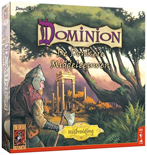 999 Games - Dominion: Das dunkle Mittelalter Kartenspiel - Erweiterung ab 10 Jahren - Eines der besten Spiele des Jahres 2012 - Donald X. Vaccarino - Deck Building,Draften - für 2 bis 4 Spieler -