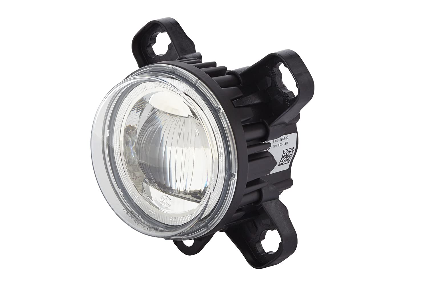 HELLA DE/LED Fernscheinwerfer - 90mm Performance L4060 - 12V / 24V - rund - Referenzzahl: 12.5 - SAE - glasklare Streuscheibe - glasklar - links/rechts - 1F0 011 988-121