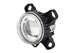 HELLA DE/LED Fernscheinwerfer - 90mm Performance L4060 - 12V / 24V - rund - Referenzzahl: 12.5 - SAE - glasklare Streuscheibe - glasklar - links/rechts - 1F0 011 988-121