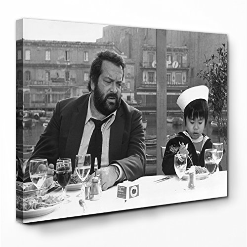 Bud Spencer - Plattfuss in Hong Kong - Leinwand (80 x 60cm)