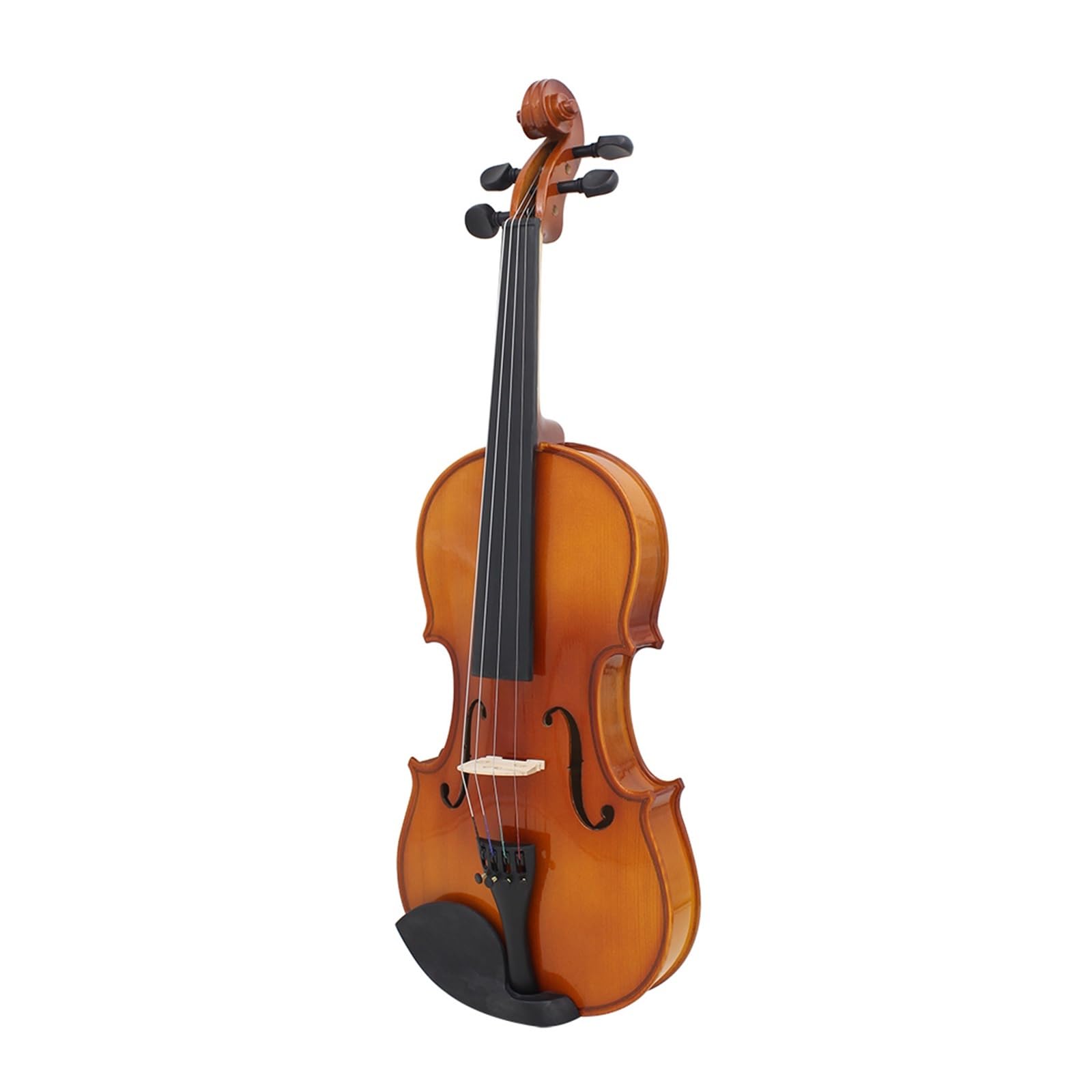 Violine 4/4 1/4 1/8 Akustische Massivholz Geige Linde Violine Kits Saiteninstrument Mit Fall Bogen Stehen (Color : 1-4 Violin)