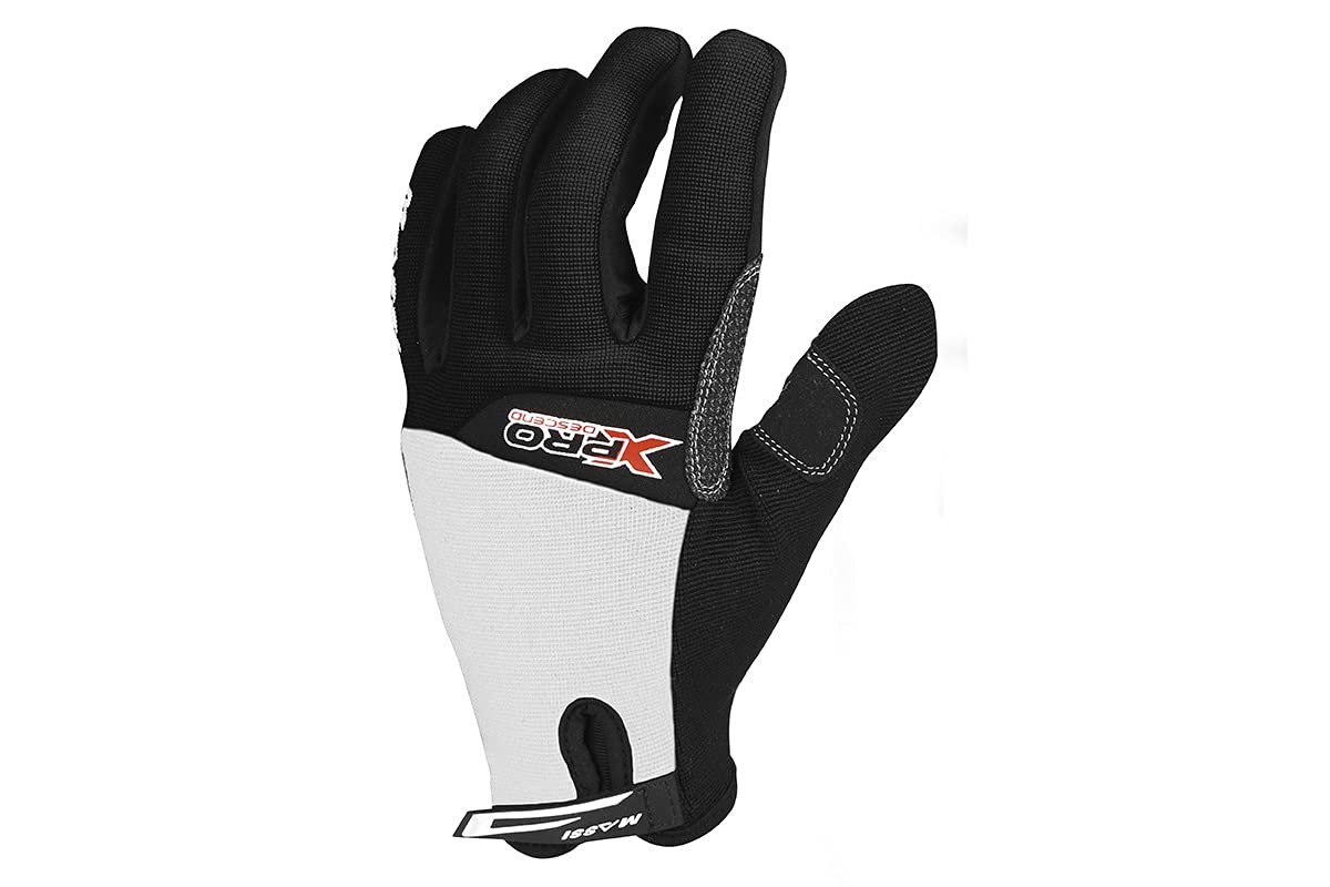 Massi X-Pro Descend Unisex Fahrradhandschuhe Mehrfarbig schwarz/rot XXS