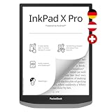 PocketBook e-Book Reader 'InkPad X Pro' (D-A-CH Version) 32 GB Speicher, 26,2 cm (10,3 Zoll) E-Ink Mobius Display - Mist Grey