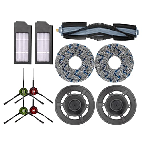 Seprendi 11 St¨¹Cke Ersatzteile f¨¹r Deebot T10 Turbo Staubsaugerfilter Hauptseitenb¨¹Rste Wischtuch Haushaltsreinigung