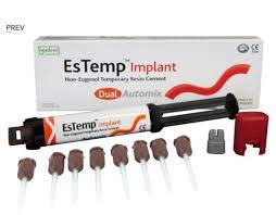 EsTemp Automix Zementkappen, Krone, Brücken, Einlagen, Implantate, Furniere