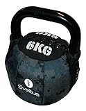 Sveltus Soft Kettlebell 6 Kg schwarz Krafttraining Muskeltraining Gewichte