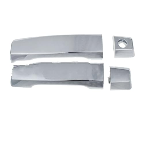 Beifahrerseite Außentürgriff Für Nissan Für Titan 2004-2015 Für Armada 2004-2010 Chrom Außen Außen Türgriff Vorne Hinten Links Rechts Auto Deurgrepen Trim(Front Pair 2pcs)