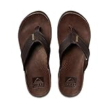 Reef Mens J-Bay Iii Fashion casual Flip-Flop, Dark Brown/Dark Brown, 12 UK